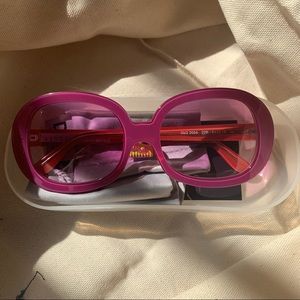 Pink D&G Dolce & Gabbana Vintage Sunglasses